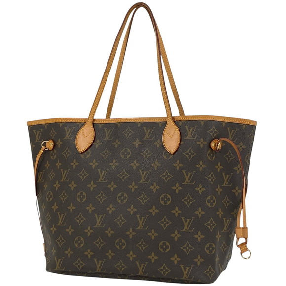 Louis Vuitton Handbags - Louis Vuitton Neverfull Shoulder Bag Shopping Tote Monogram Brown